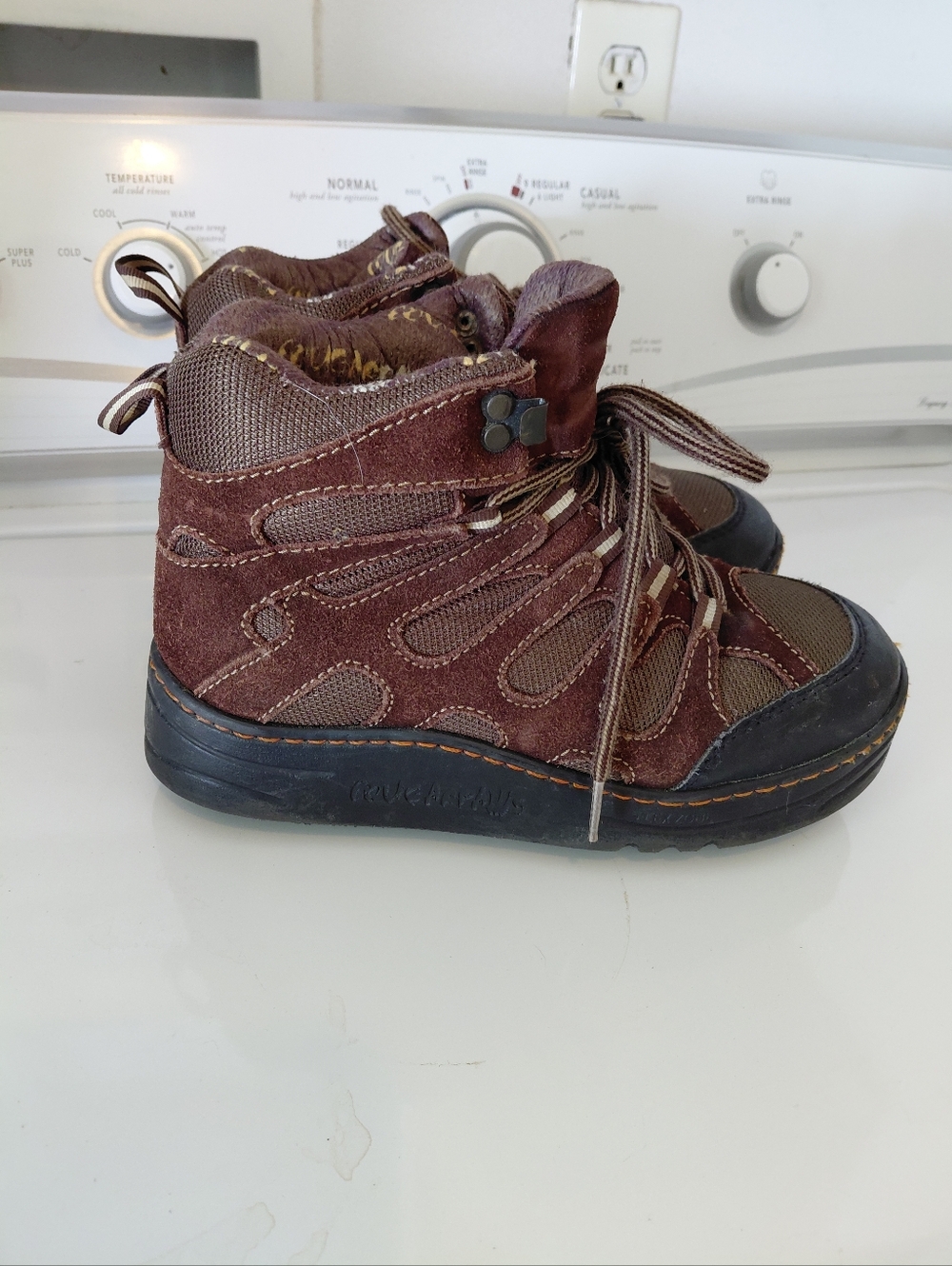 Cougar Paws Men’s CPES Estimator Roofing Shoes Boots Sz 5 Brown Workwear